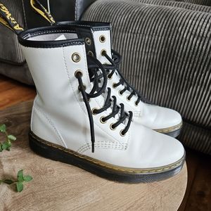 White Dr. Martens Women's size 6